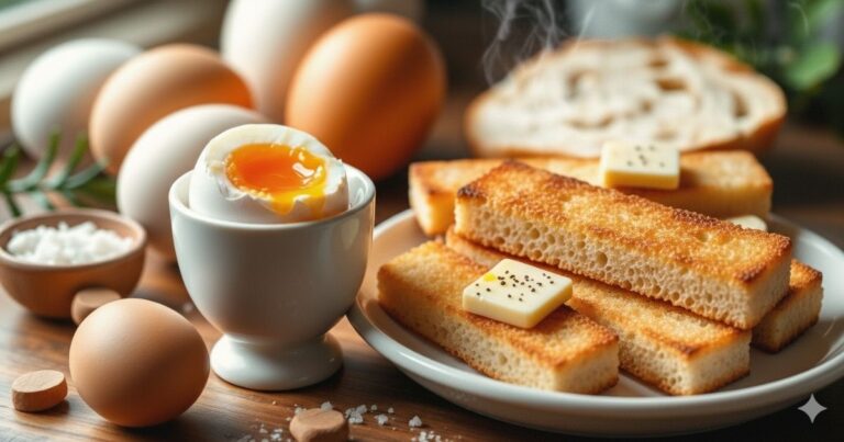 Recette de l'œuf à la coque parfait