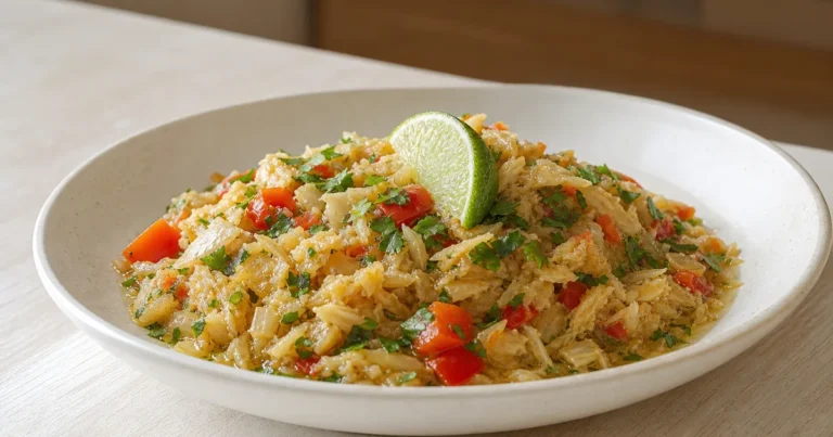 exotiques pour une soirée inspirée de la Martinique maison, le plat servi à table