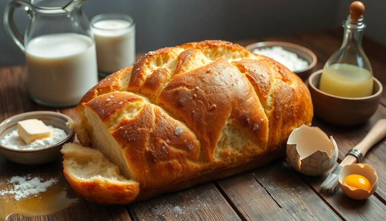 Brioche Moelleuse et Filante : recette Facile et Exquise