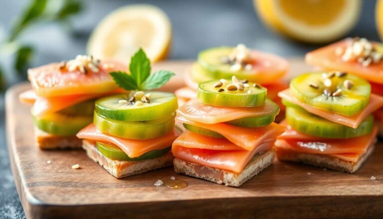 Recette De Mini Millefeuilles À La Truite Fumée