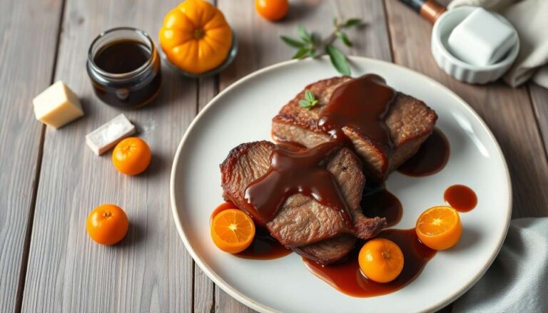 Magrets de canard sauce cacao et kumquats : recette festive et gourmande