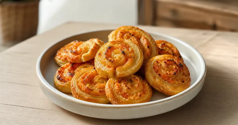 spirales au saumon et Sriracha au Airfryer maison, le plat servi à table
