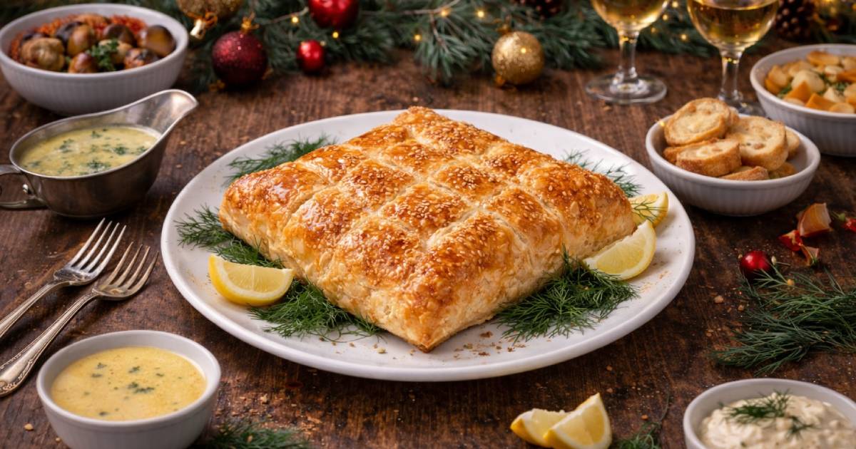 Feuilleté de saumon par Laurent Mariotte : recette facile et gourmande