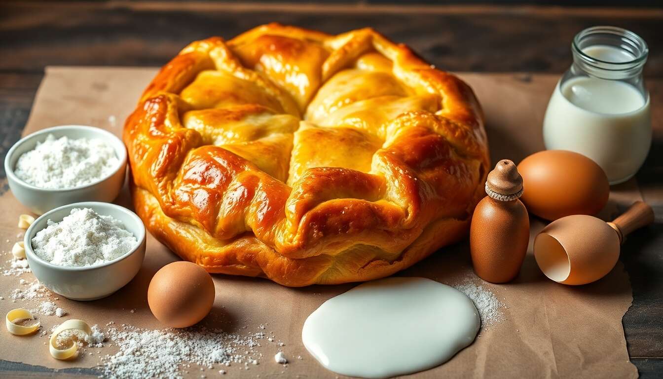Recette authentique de la galette des rois à la frangipane
