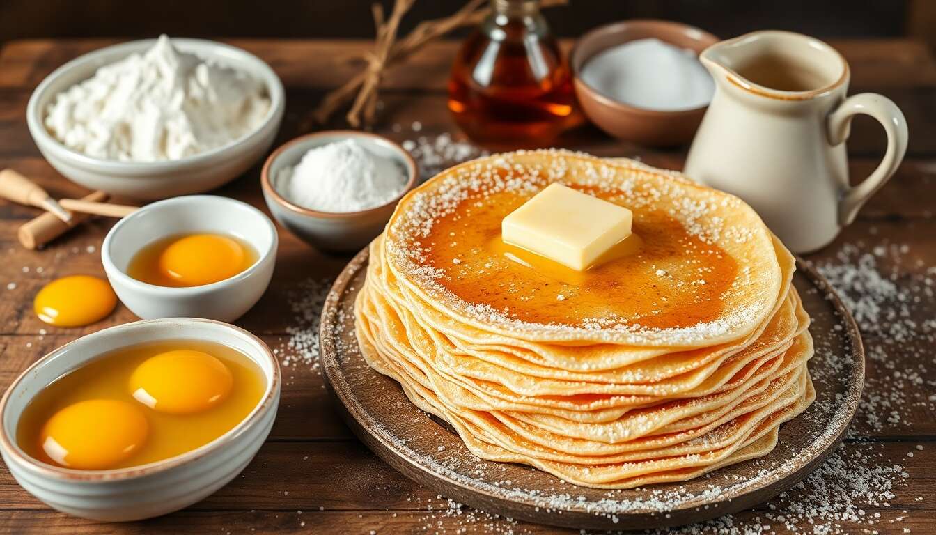 Crêpes de la Chandeleur : recette Facile et Savoureuse