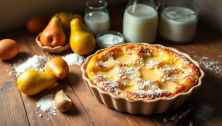 Recette de clafoutis d'automne aux poires