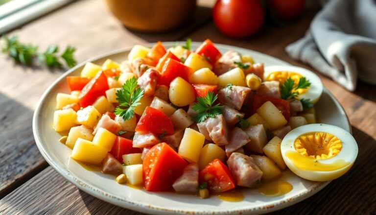 Salade piémontaise de Jean-Pierre : recette classique et savoureuse