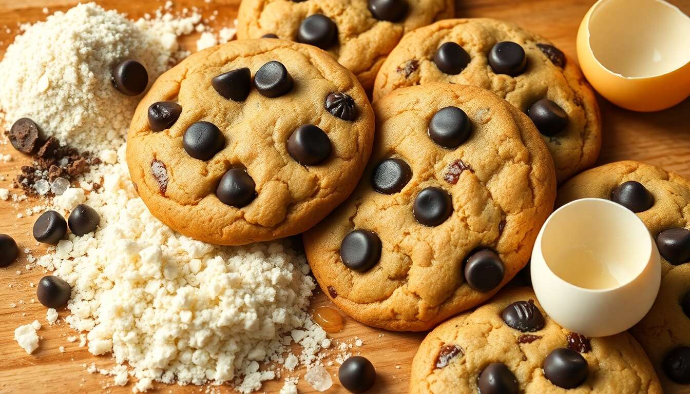 Cookies moelleux aux pépites de chocolat : recette gourmande