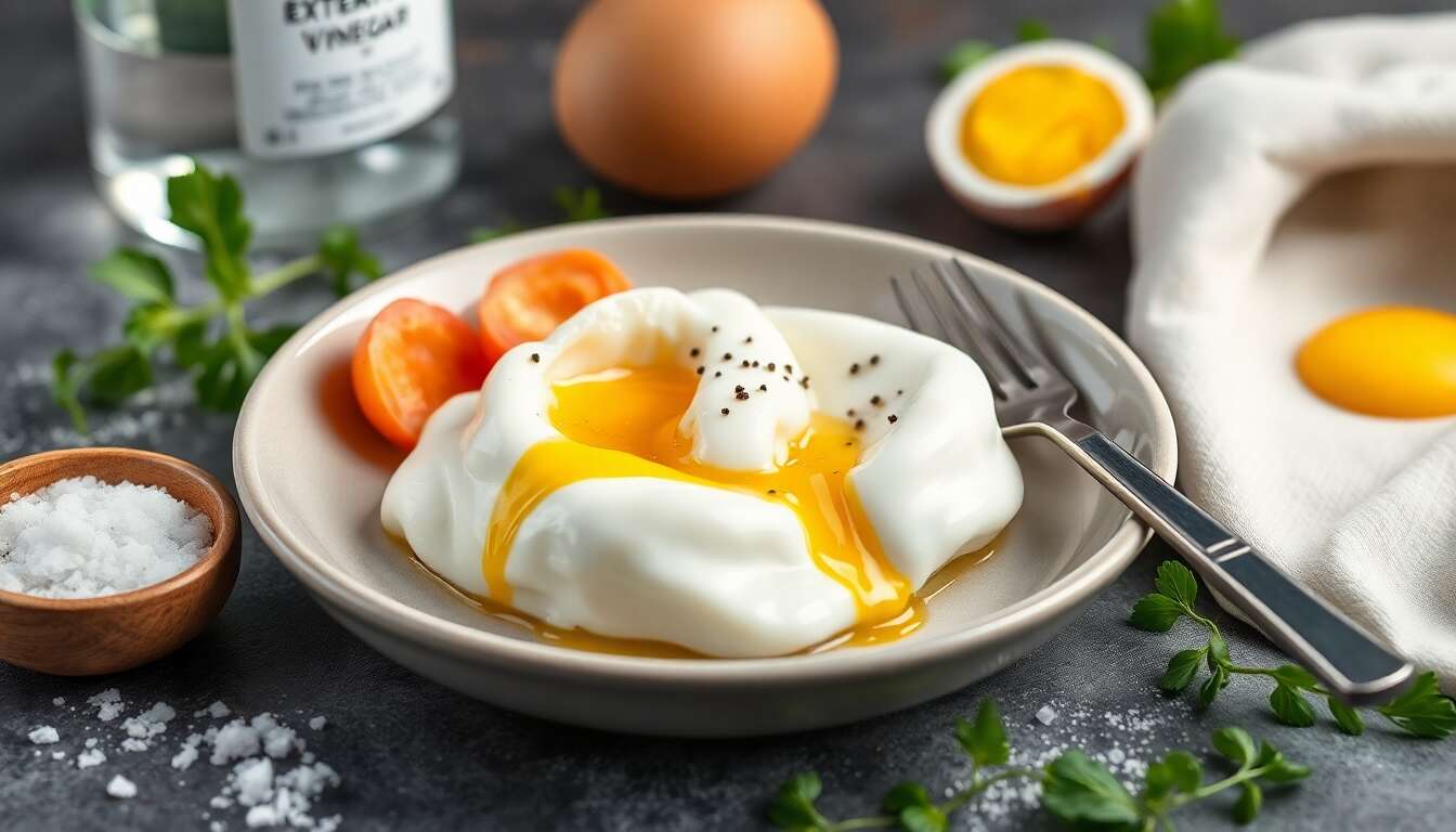 Recette inratable : comment faire un œuf poché facilement ?