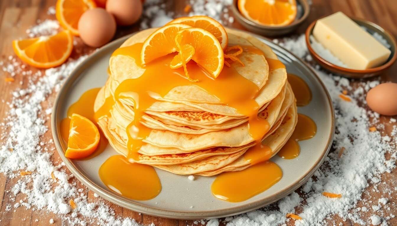 Crêpes Suzette : recette gourmande pour la Chandeleur