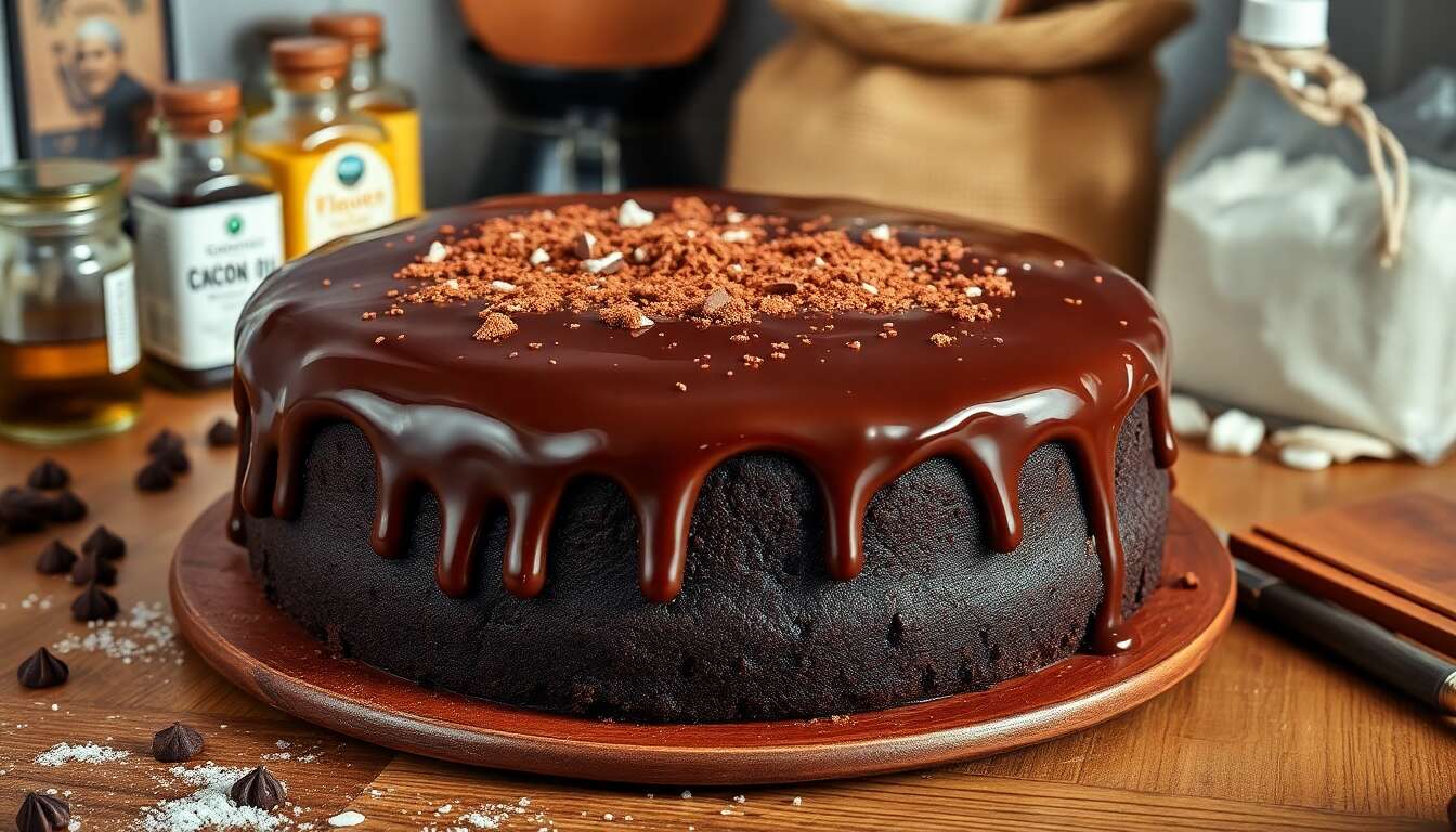 Gâteau au chocolat fondant rapide