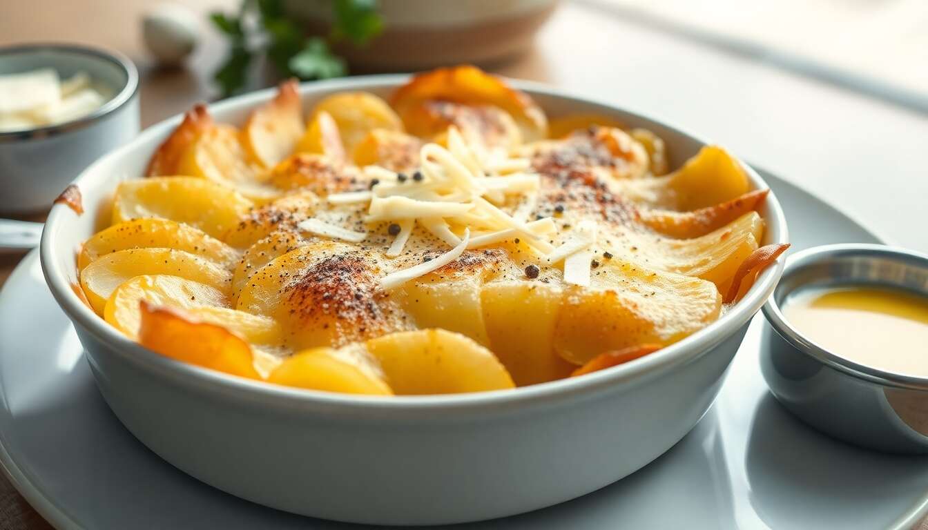 Gratin de pommes de terre fondant : recette inratable pour un plat savoureux
