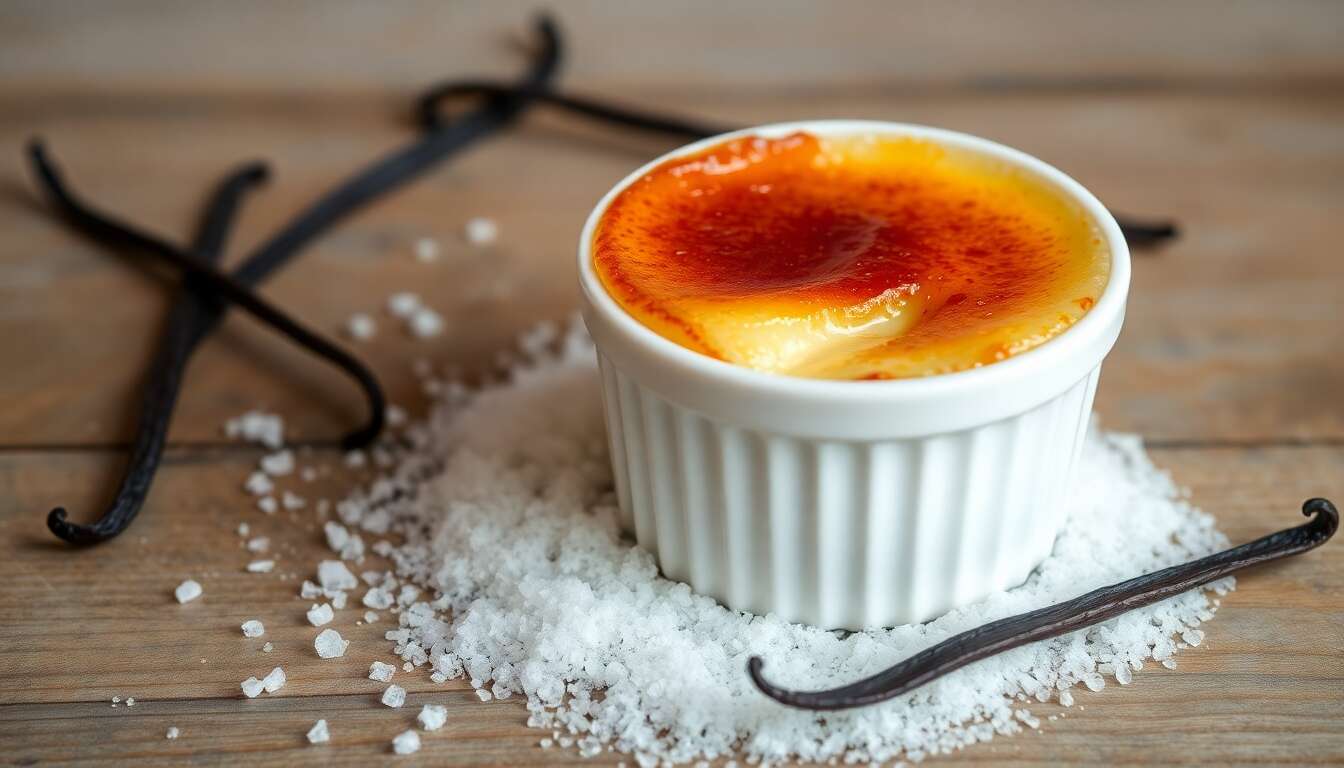 Crème brûlée à la vanille : recette facile et gourmande