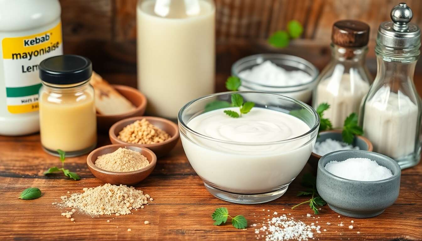 Recette de sauce blanche pour kebab maison