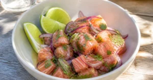 Accueil 7 ceviche de saumon