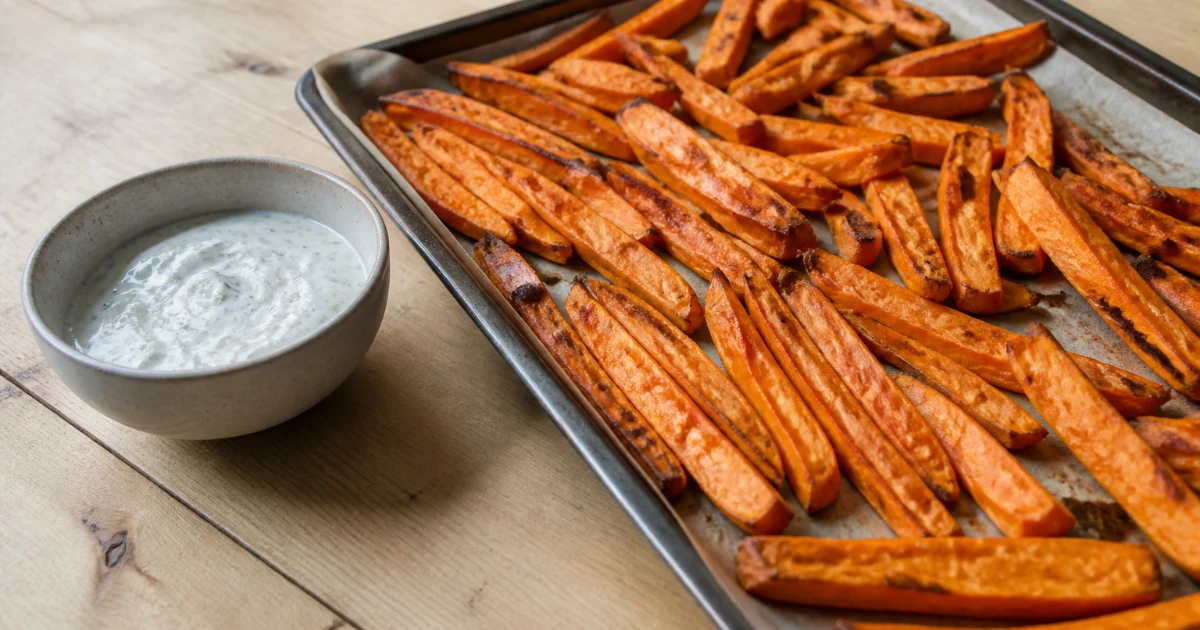 Frites de patates douces au four : croustillantes, pas molles 1 frites de patates douces