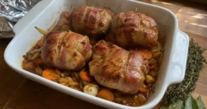 Accueil 4 recette paupiette de porc au four