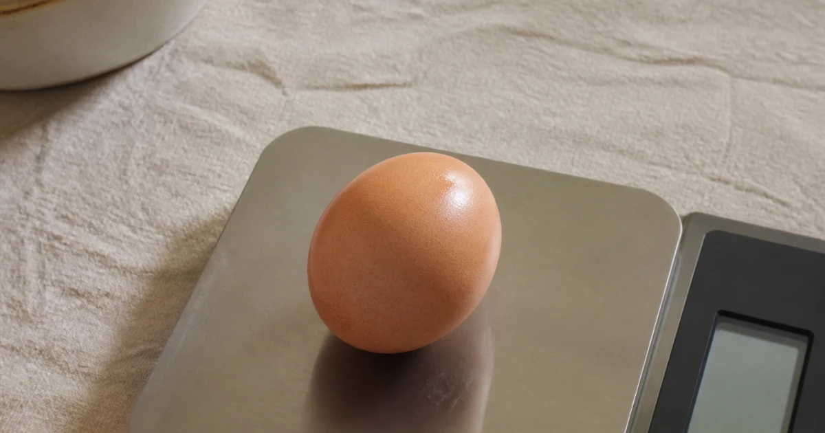 poid oeuf