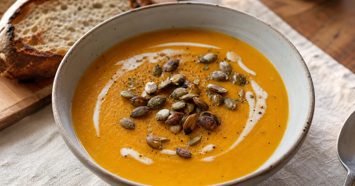 Soupe potiron veloutée, ma recette d'automne 1 soupe potiron